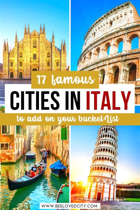 list of towns in italy|List of cities in Italy .